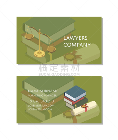 商务,模板,名片,法官,被告,判断
