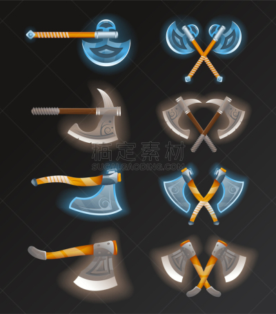 斧,横越,团体性运动,榴弹发射器,非凡的,幻想,比较