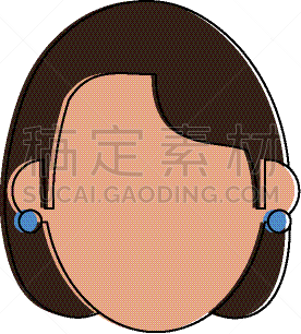 女人,人的头部,空白的,人,概念,性格,商务,图像,矢量,剪影