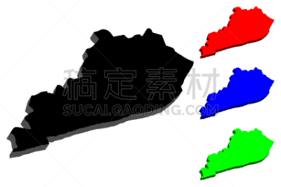 三维图形,肯塔基州,国内著名景点,塑胶,边界,品牌名称,弗兰克福,美国人,剪影