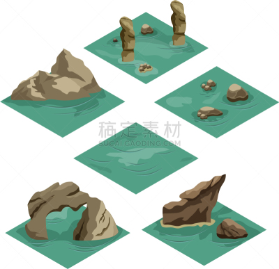 地形,海滩,瓦,分离着色,鸡尾酒,自然,图像,海洋,大西洋,力量