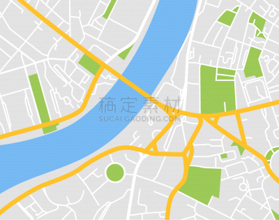 绘画插图,全球定位系统,矢量,街道图,曼海姆,公园,河流,城市,方向,市区