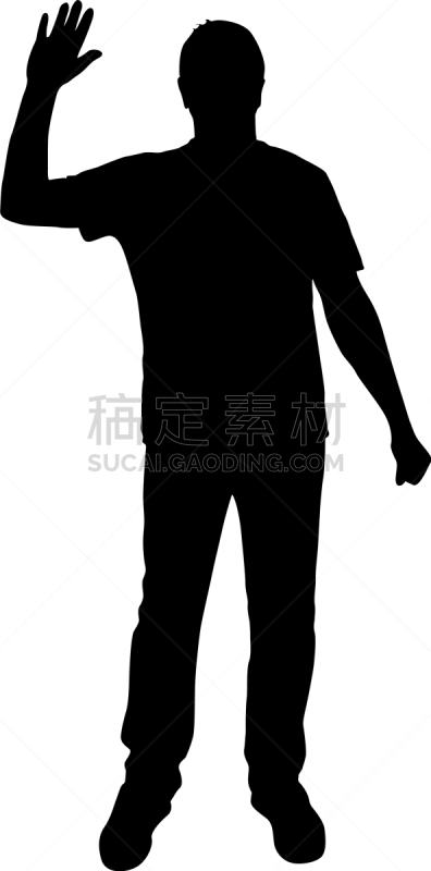 白色,人,男人,黑色,商务,专业人员,摆拍,站,剪影