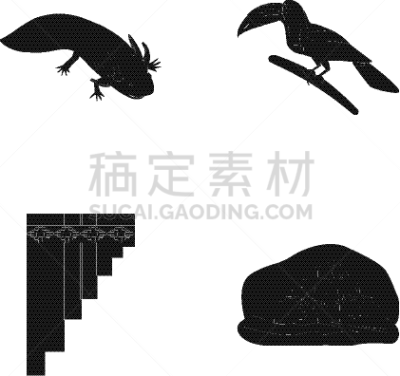 墨西哥,鸟类,乐器,分离着色,Axolotl,国内著名景点,音乐,热,收集