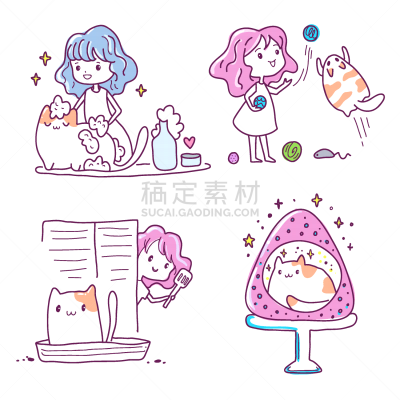 自然美,贺卡,可爱的,玩具,动物,品牌名称,乱画,标签,宠物,问候
