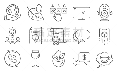 大拇指朝下,商务,计算机图标,舞台,接力赛,有机食品,生物学,咖啡杯,电视机,记忆