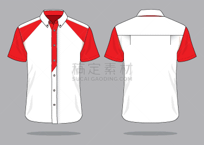 白色,红色,矢量,式样,制服,衬衫,暗色,纺织品,棉,泰国