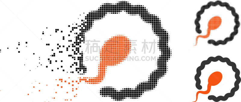 人工授精,计算机图标,斑点,卵子,损坏的,无人迹,点染,搬迁,骨折,改变