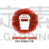 圆形,红色,水彩画,删除键,计算机图标,传媒,中老年男人,简单背景,技术,溅