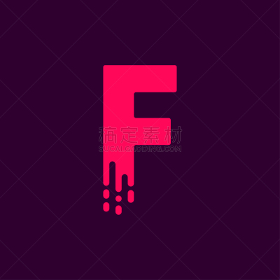 水滴,品牌名称,英文字母F,创造力,商务,几何形状,概念,字母,信函,熔化