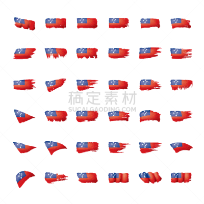 萨摩亚,白色,人种,涂料,身份,复古