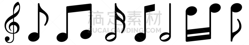 符号,计算机图标,矢量,舞台,黑色,白色背景,音符,交响乐团,制片人,摇滚乐