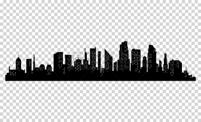 白色,黑色,城市,建筑业,屋顶,天空,建筑,都市风景,城市天际线,剪影