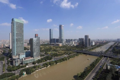现代城市全景