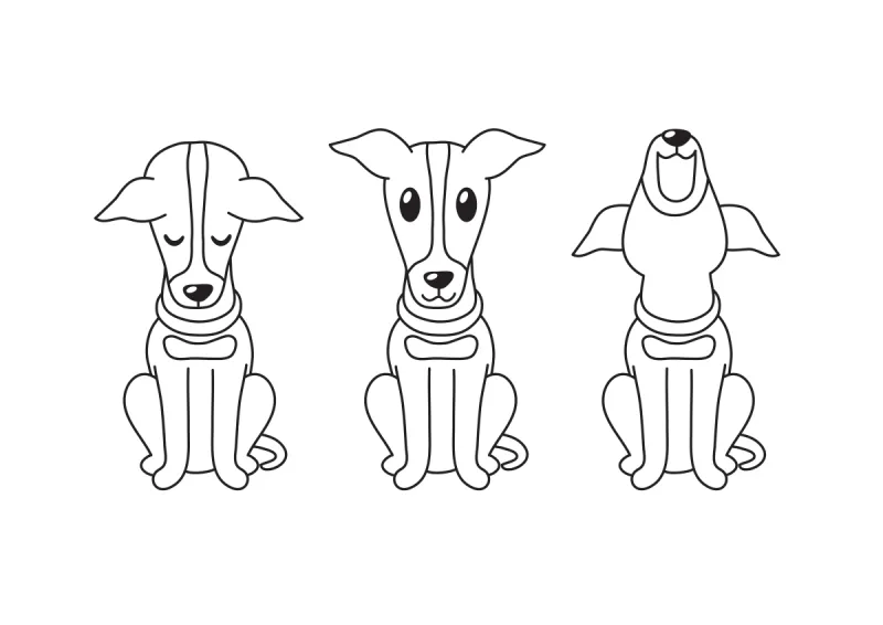 猎狗组物体 猎狗组物体图片 猎狗组物体素材下载 稿定素材