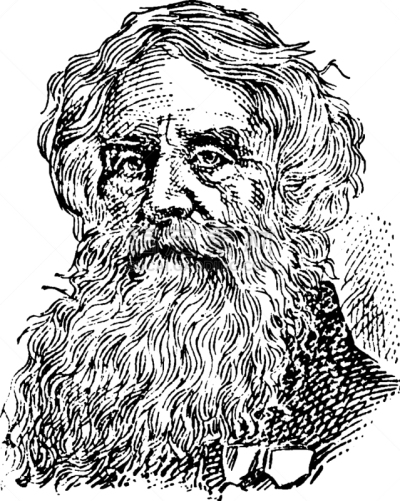塞缪尔莫尔斯,Samuel,发明家,白色,黑色,图像,矢量,雕刻图像,1872,复古