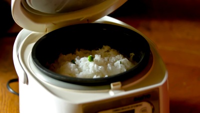 绿豆煮白饭