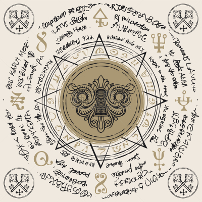 锁眼,八边形,平衡折角灯,星星,秘密,华丽的,炼金术,飘然,复古