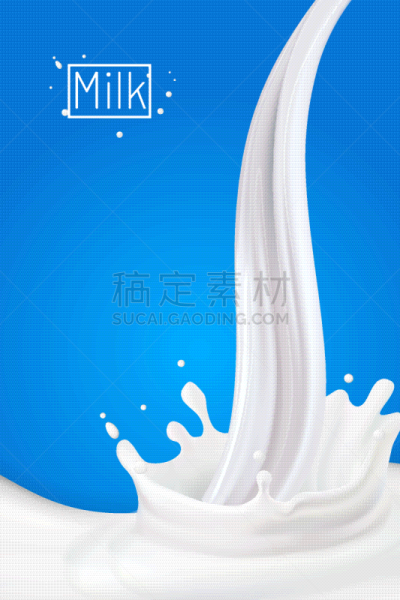 抽象,牛奶,水滴,矢量,溅,市场营销,分离着色,溅,设计