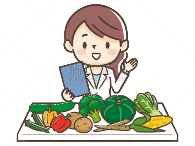 营养学家,成分,女人,儿童,可爱的,蔬菜,仅日本人,食品,食品杂货,西兰花