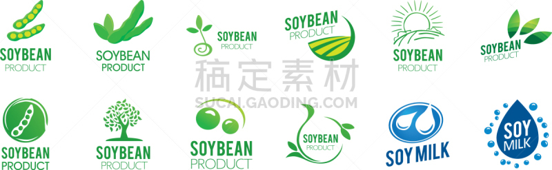 logo soybean and agricultural products