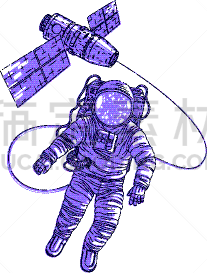 宇航员,太空,俄罗斯宇航员,科学家,男人,椭圆形,直的,飞,联系,失重