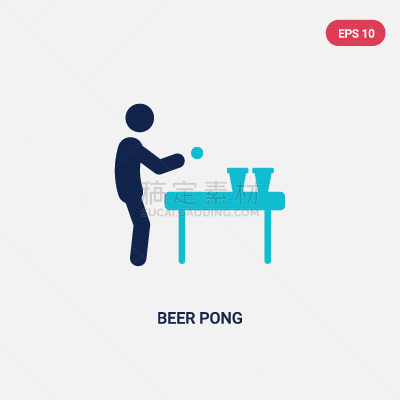 休闲活动,啤酒乒乓球,彩色图片,概念,两个物体,图标,饮料,含酒精饮料,运动,杯