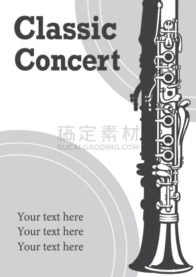 单簧管,海报,矢量,绘画插图,传单,白色,传统,音乐,爵士乐,设计