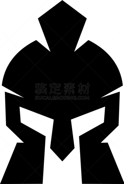 品牌名称,分离着色,斯巴达,古董,证章,吉祥物,航母着陆飞行员,设计,剪影