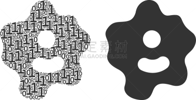 阿米巴,数字,条形码,生物学,多样,吸血动物,动物,枯草芽孢杆菌,构图,愤怒