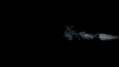 慢动作的烟蒸汽。