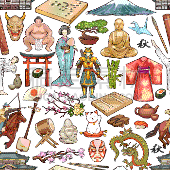 传统,四方连续纹样,日本,插花术,式样,艺术,建筑,柔道,空手道