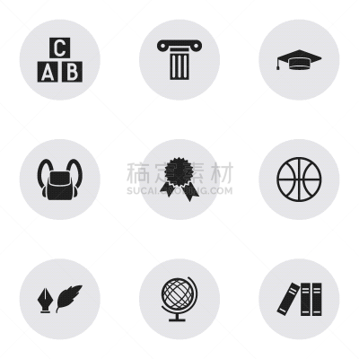 数字9,大学,篮子,球体,字母,古董,休闲,毕业,教育