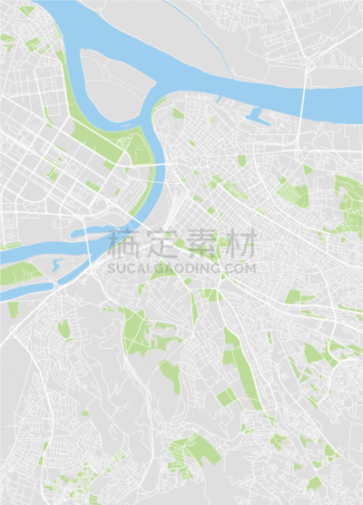 贝尔格雷德,直的,公园,设备用品,河流,旅行者,都市风景,城市天际线