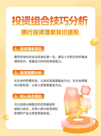 金融投资理财知识科普简约小红书配图