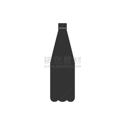 塑胶,瓶子,平坦的,图标,饮料,清新,果汁,可乐,餐馆,蜘蛛网