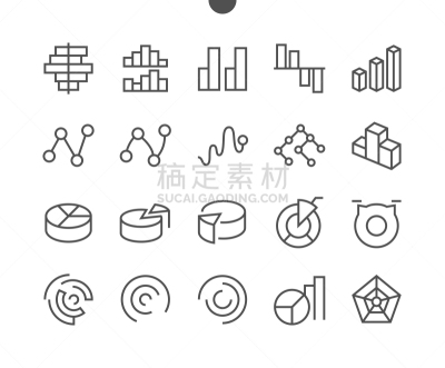 符号,细的,极简构图,图表,像素化,部分,蜘蛛网,井,矢量,完美