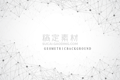 几何形状,分子,插画,背景,深的,健康保健,数据,主机,复杂,生物科技