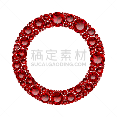 圆形,红宝石,红色,边框,球体,华贵,品牌名称,做,写实