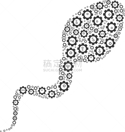 嵌齿,精子,抽象拼贴画,微生物学,符号,图像,组物体,设计元素,矢量,愤怒