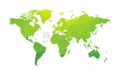绿色,地球形,大洲,形状,几何形状,白色,概念,技术,商务,图像