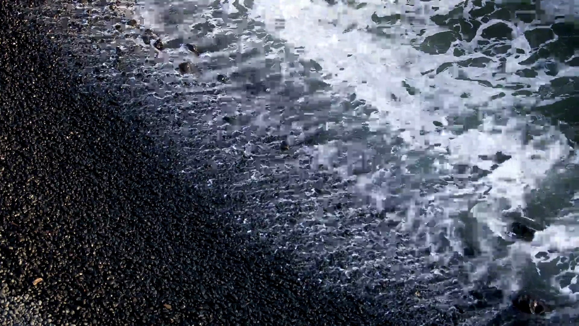 卵石海滩
