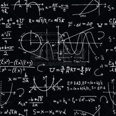 公式,背景,插画,窦,白色,黑色,科学,图像,矢量,重复