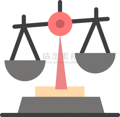 平衡,彩色图片,图标,平坦的,商务