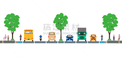 交通,行人,风景,路,手,老年男人,巴士,商务,城市生活,仅日本人
