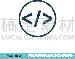 编码,计算机图标,绘画插图,品牌名称,矢量,模板,数字10,传媒,超文本链接标示语言,专业人员