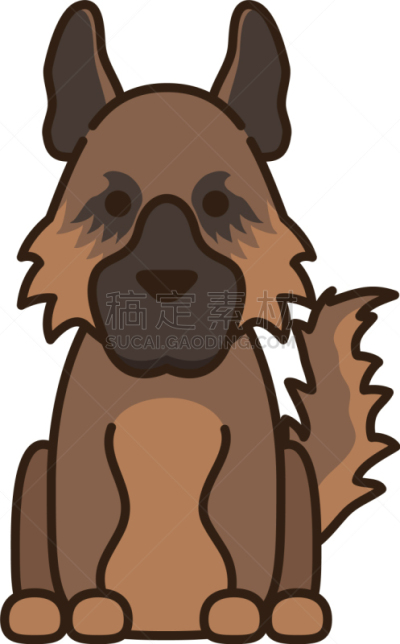 德国牧羊犬,可爱的,哈巴狗,宠物,纯种犬,狗,动物,矢量,犬科的,充满