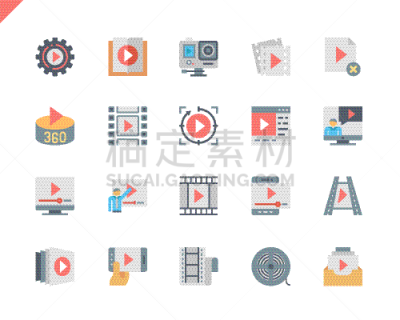 平坦的,计算机图标,传媒,电子邮件,博客,图书馆,技术,满足,沟通
