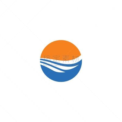 绘画插图,符号,矢量,波浪,式样,运动,清新,华贵,风,肖像