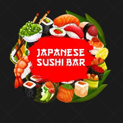 菜单,食品,日本,寿司店,米,螃蟹,海老寿司,三文鱼,沙拉